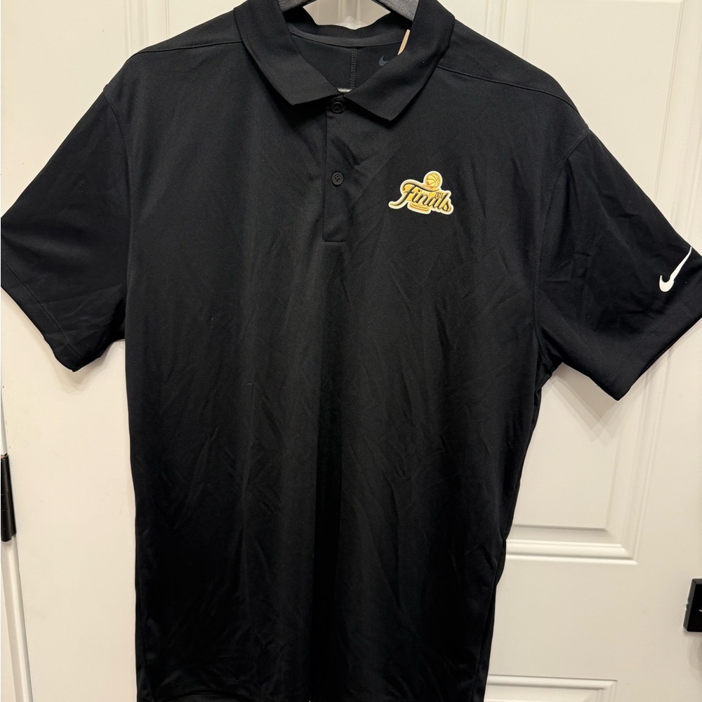 Nike Black NBA Finals Polo Shirt - dryfit